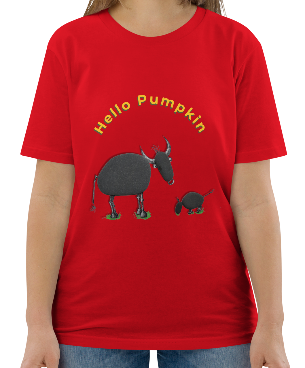 Stone Cows Unisex organic cotton t-shirt